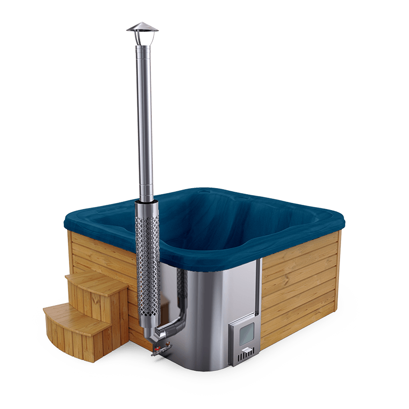 6 személyes jakuzzi integrált kazánnal