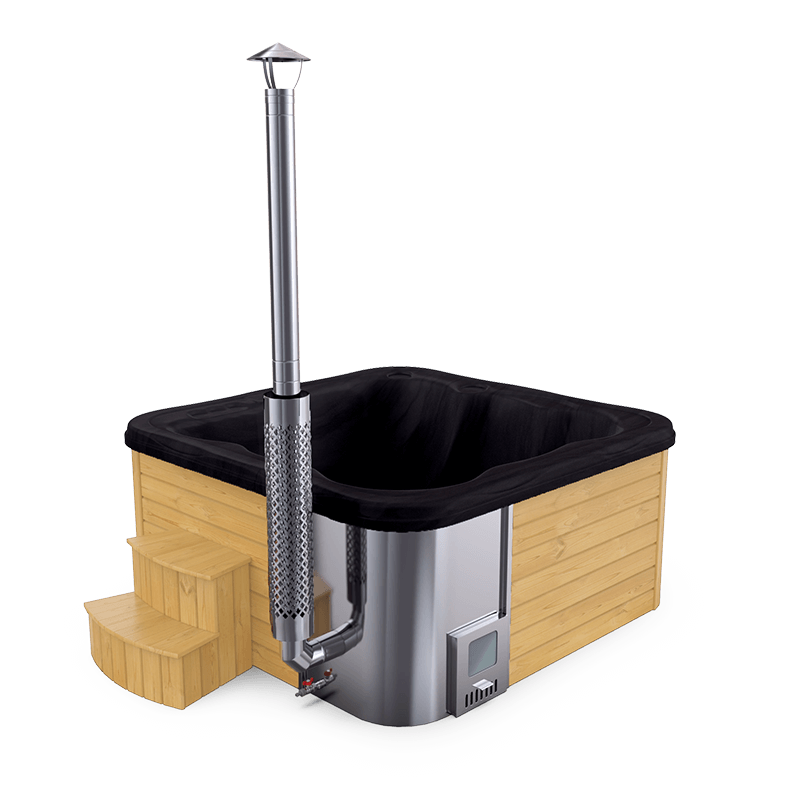 6 személyes jakuzzi integrált kazánnal