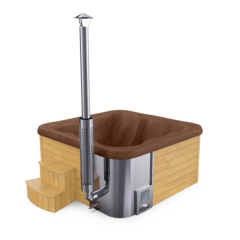 6 személyes jakuzzi integrált kazánnal