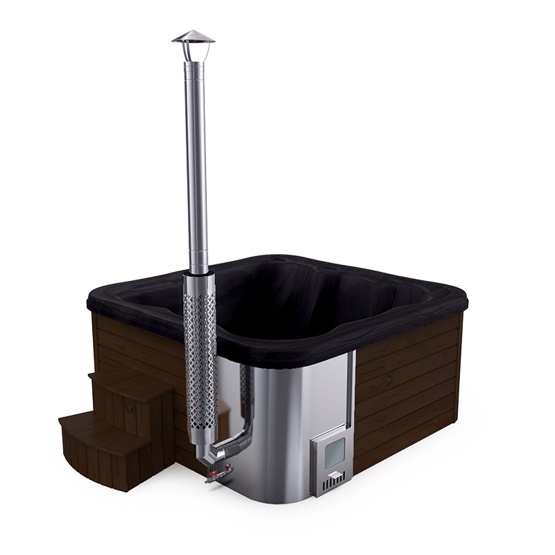 6 személyes jakuzzi integrált kazánnal