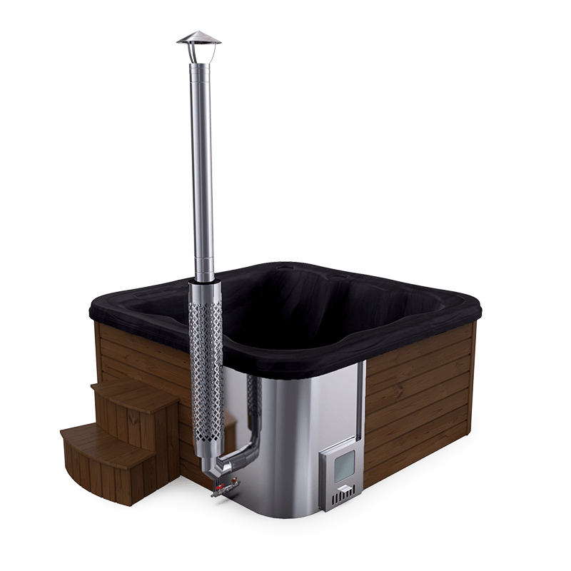 6 személyes jakuzzi integrált kazánnal