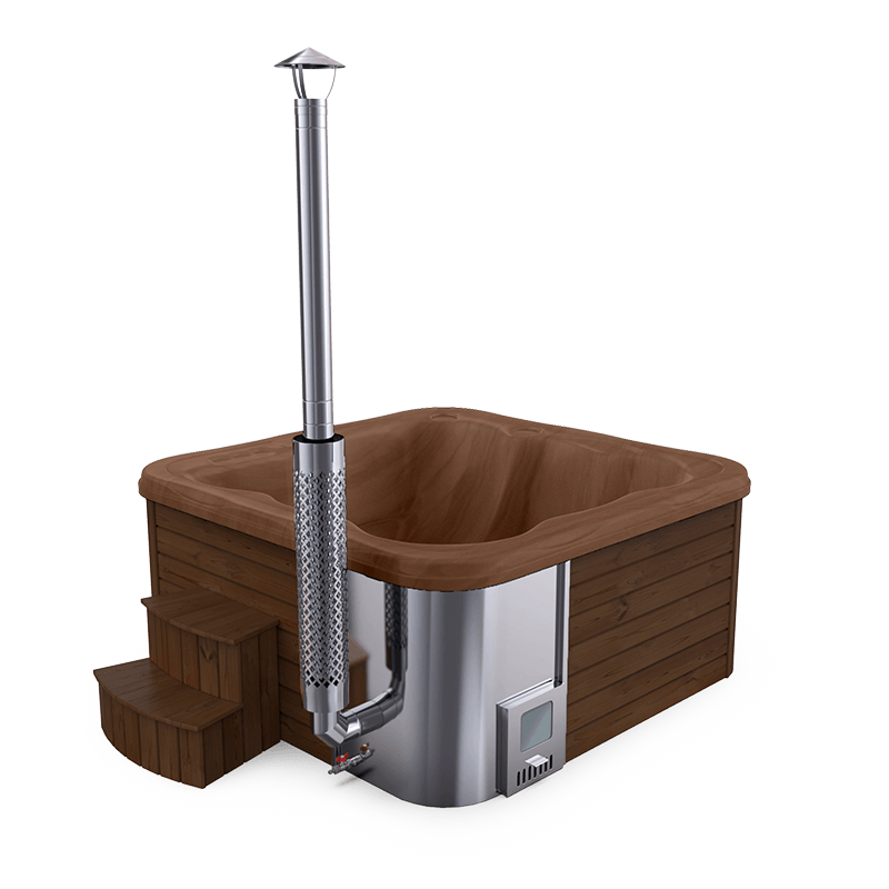 6 személyes jakuzzi integrált kazánnal