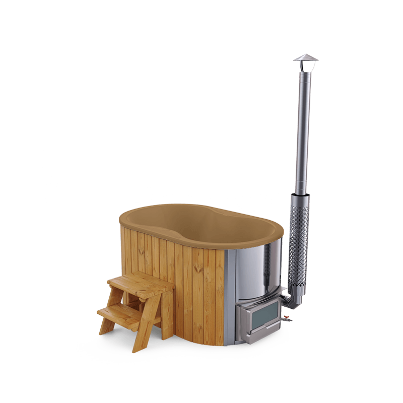 1-2 személyes akril dézsa belső kazánnal