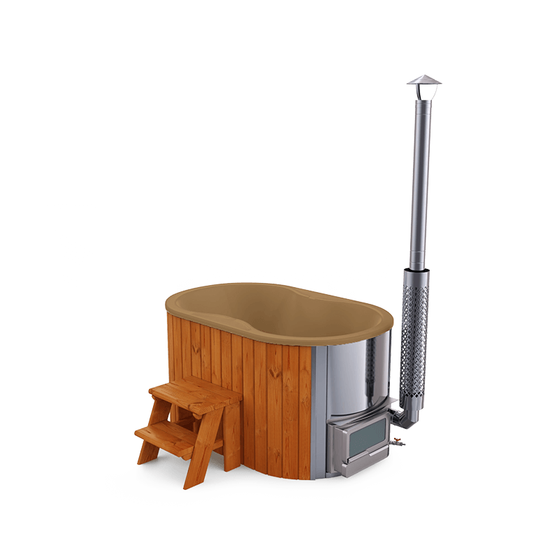 1-2 személyes akril dézsa belső kazánnal