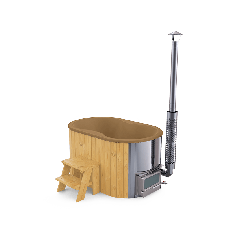 1-2 személyes akril dézsa belső kazánnal