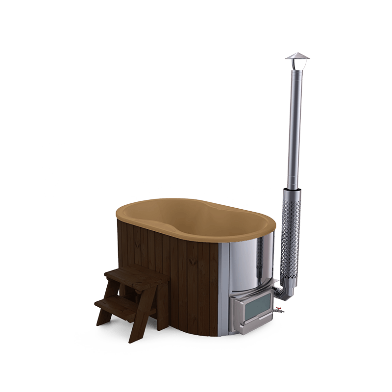 1-2 személyes akril dézsa belső kazánnal