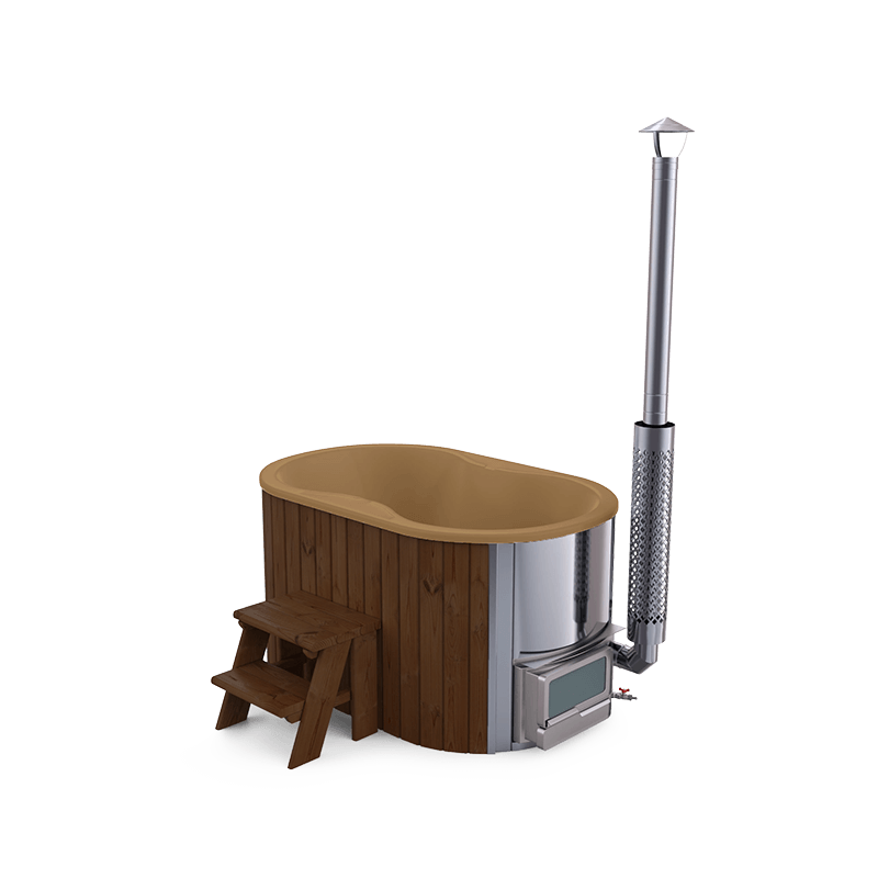 1-2 személyes akril dézsa belső kazánnal